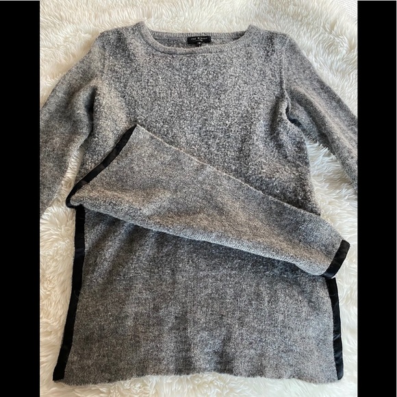 Rag & Bone Bea Alpaca Suede Elbow Patch Sweater - Picture 5 of 10